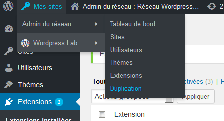 Tutoriel – Installer WordPress MultiSite et cloner son instance de site maître